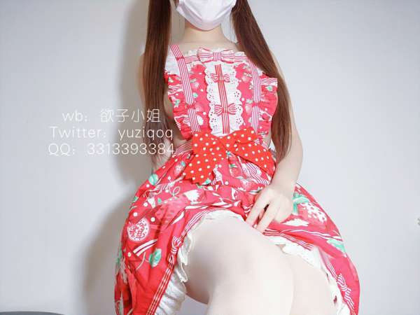 小蔡头喵喵喵 双马尾白丝草莓裙 [49P+1V/1.1G]