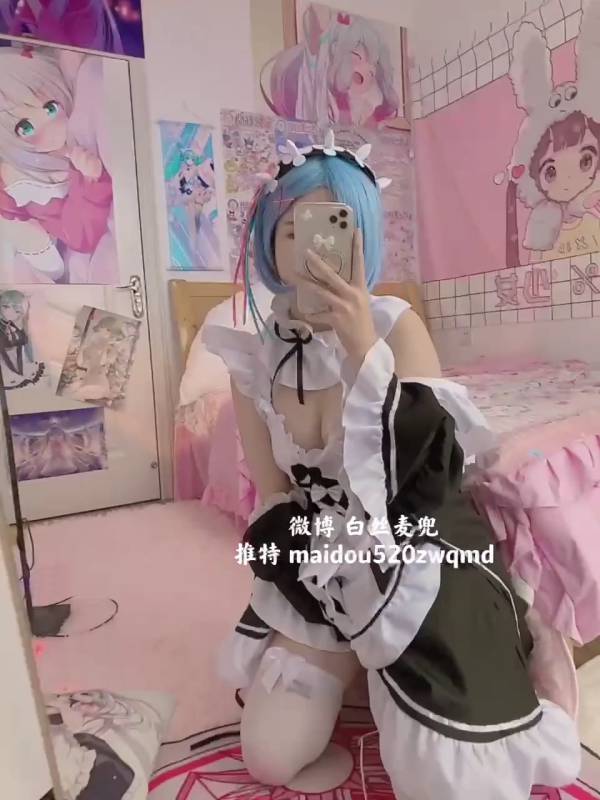 白丝麦兜 雷姆女仆装 [2V/564M]