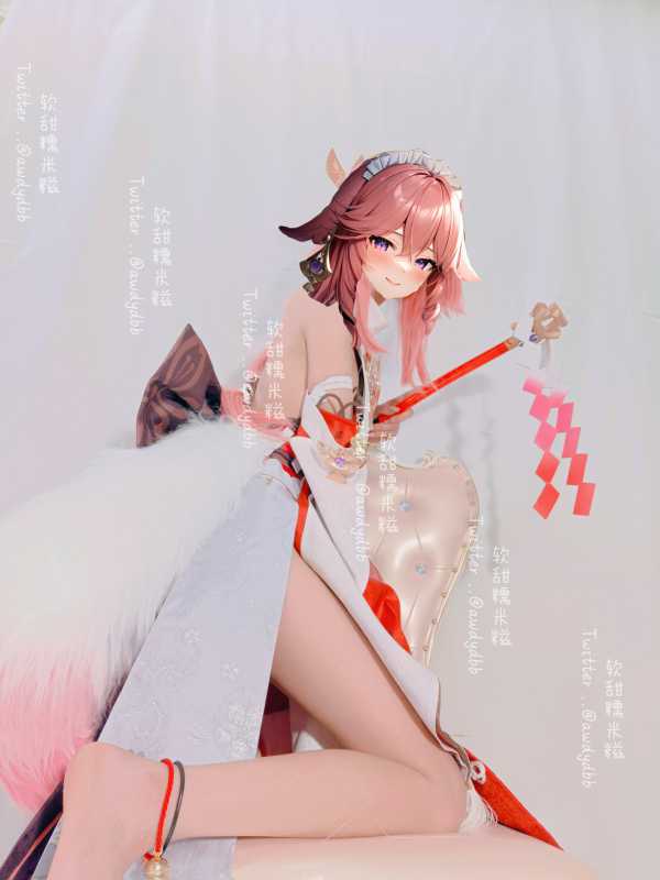 软甜糯米糍 八重神子屑狐狸 [32P+1V/1.25G]