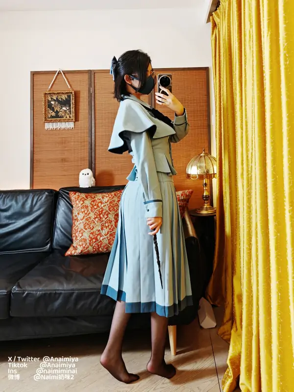 Naimi奶咪 – 新作 10分钟 魔法学院学姐 [30P6V/336MB]